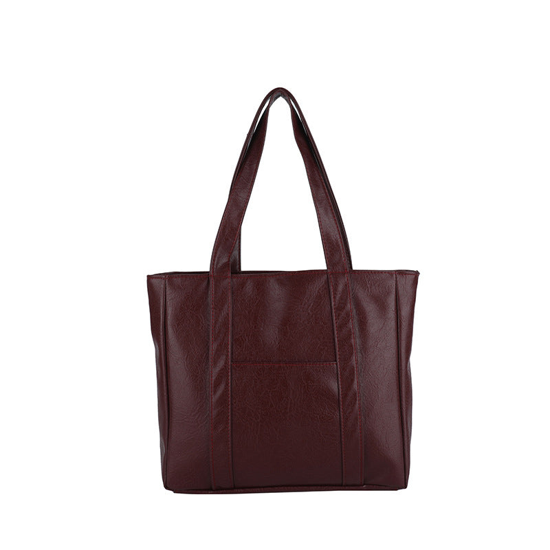 Classic Faux Leather Tote Bag Stornfield