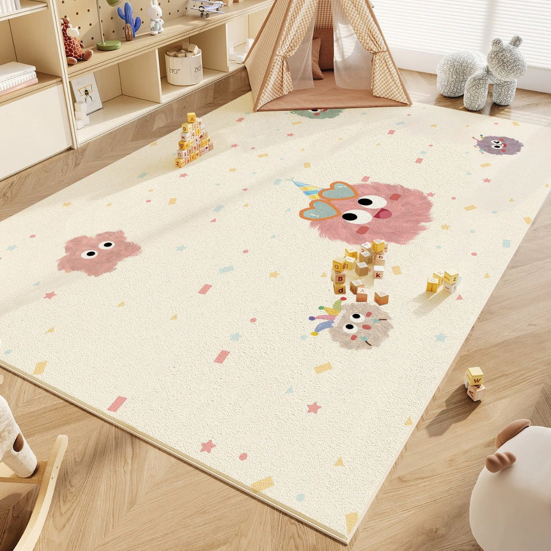 Fun Cartoon Play Area Rug