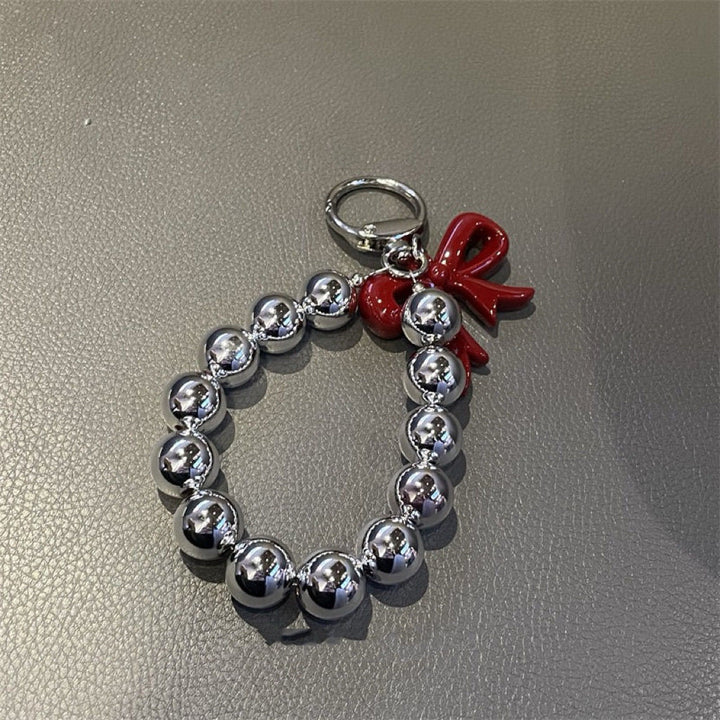 Elegant Pearl Charm Keychain Stornfield