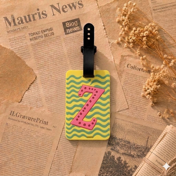 Personalized Alphabet Luggage Tag Stornfield