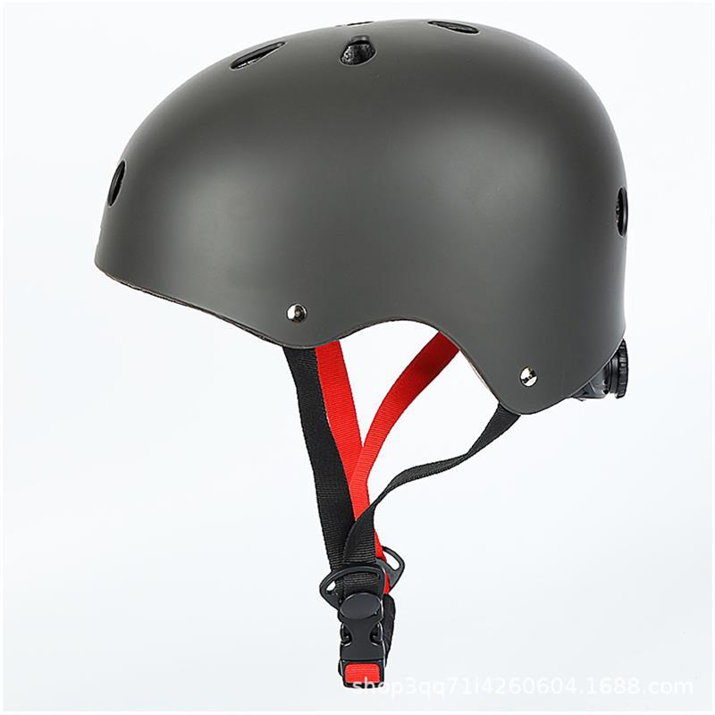 low-profile multi-sport helmet with EPS impact-absorbing liner and adjustable chin strap Stornfield