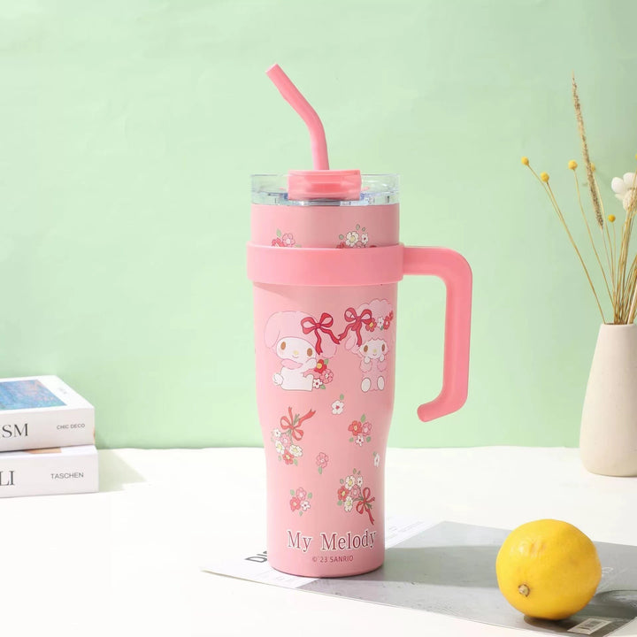 Women's insulated cup with integrated straw Stornfield