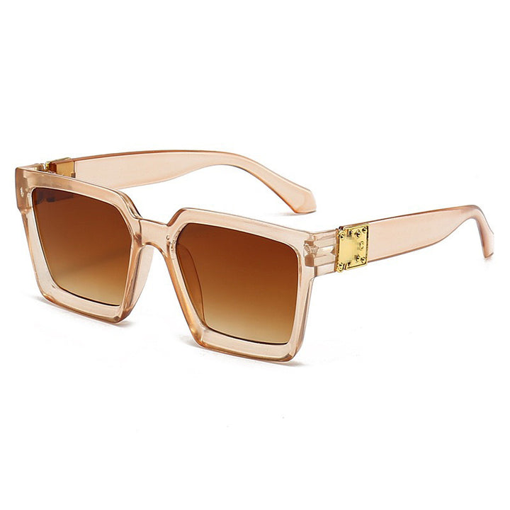 Statement Geometric Frame Sunglasses