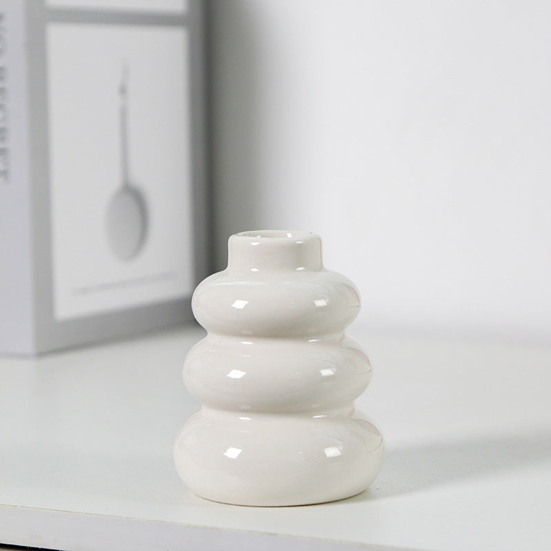 Decorative Ceramic Flower Bud Holder Stornfeild