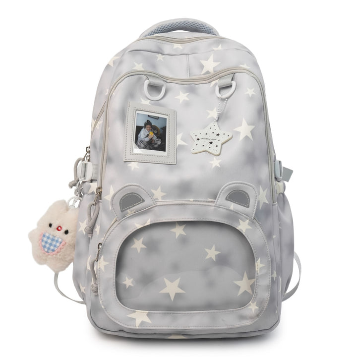 Children's Starry-Themed Plush Ear Backpack Stornfield