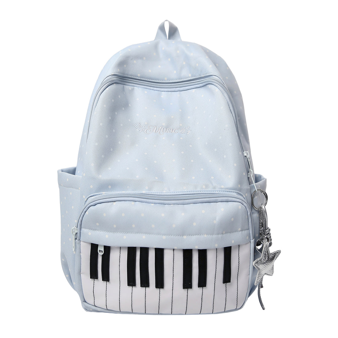 Musical-Themed Piano Key Backpack Stornfield