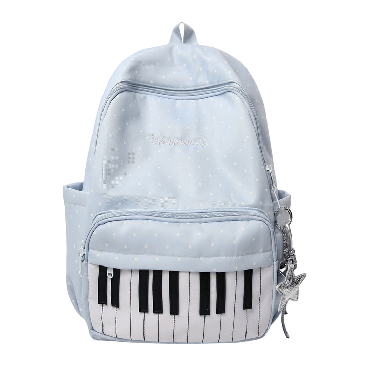 Musical-Themed Piano Key Backpack Stornfield