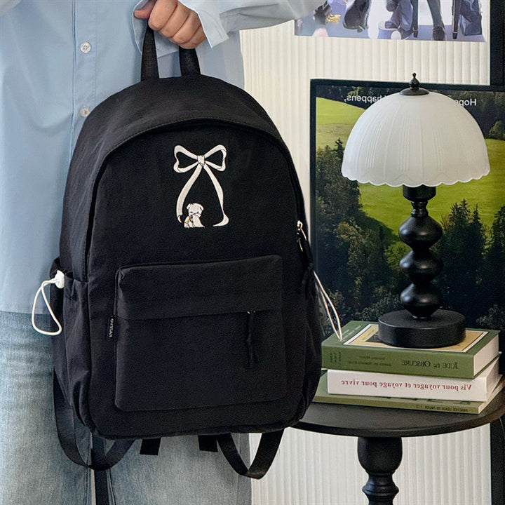 Adorable Casual Backpack with Character Design Stornfield