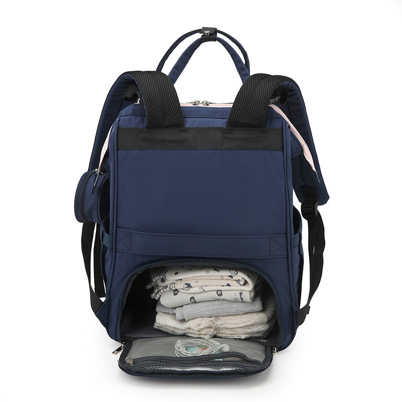 Multi-Functional Quilted Diaper and Travel Backpack Stornfield