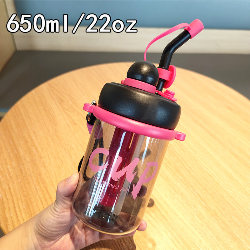 Women's drinking cup with safety lid and straw Stornfield