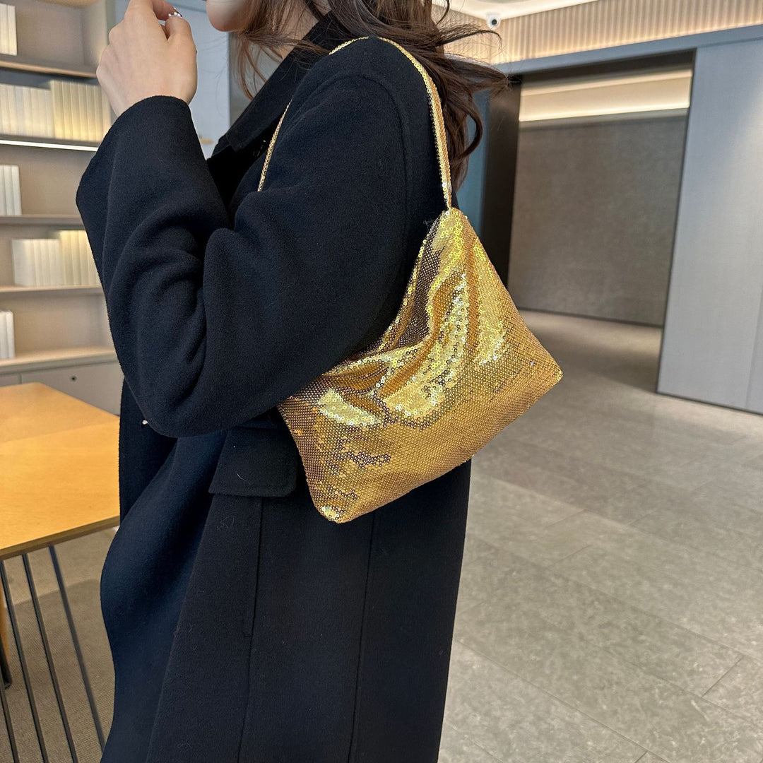 Shimmering Sequin Evening Handbag