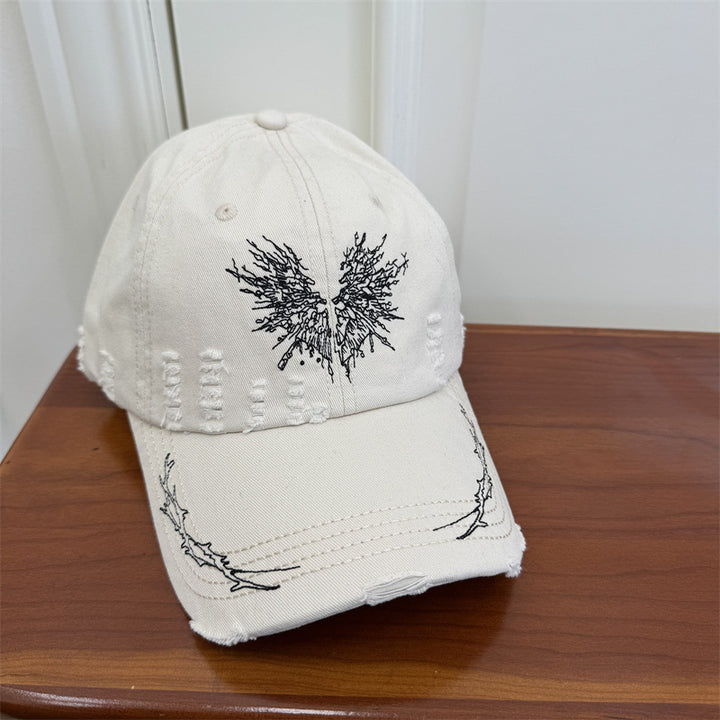 Women's Distressed Graphic Baseball Cap Stornfield