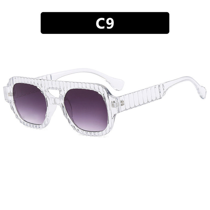 Women's geometric sunglasses with sophisticated structural design Stornfield