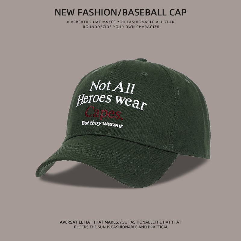 Embroidered Quote Baseball Cap