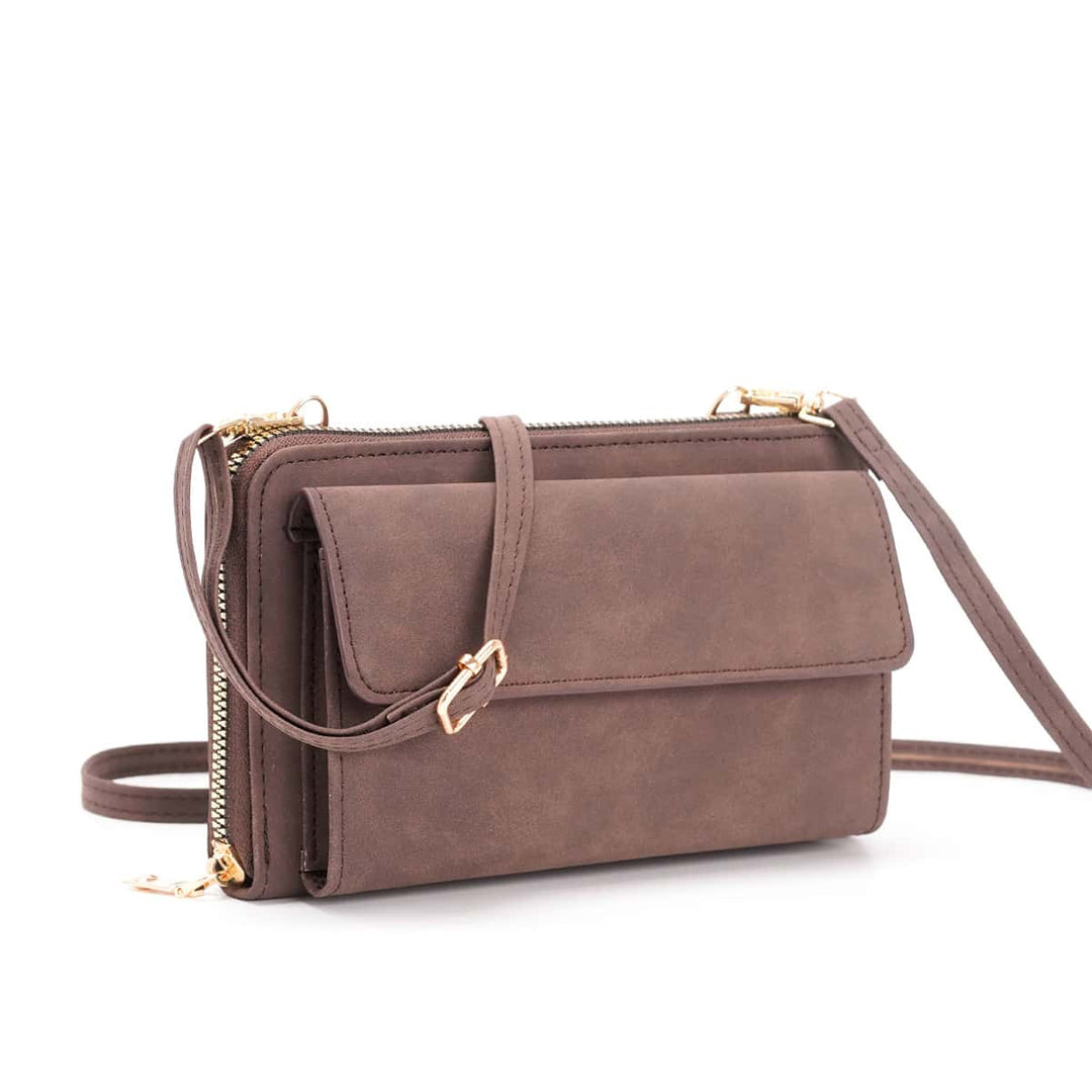 Handbag with multifunctional compartments and removable shoulder strap Stornfield