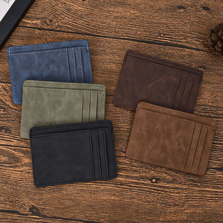 Minimalist Leather Card Holder