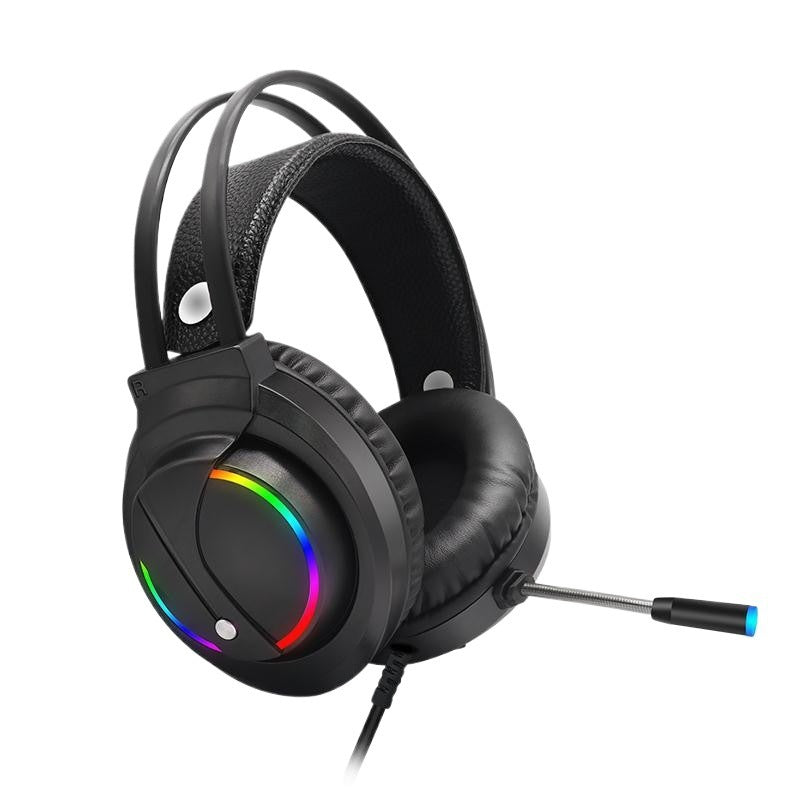 Men's Gaming Headset with RGB Lighting and Noise-Canceling Microphone Stornfield