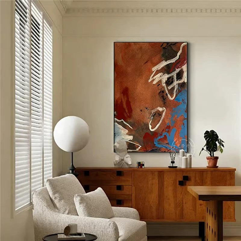 Modern Minimalist Geometric Canvas Artwork