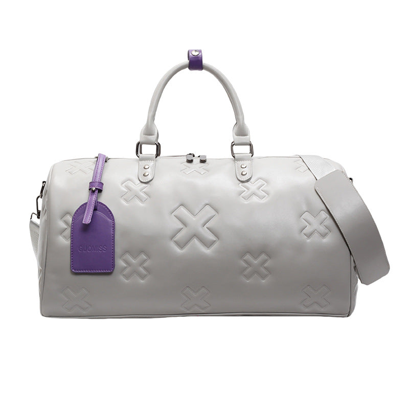 Premium Leather Travel Duffle Bag Stornfield
