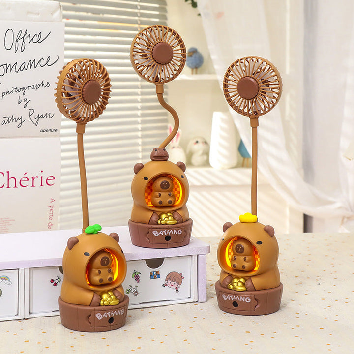 Women's Portable Mini Fan in Cute Bear Design Stornfield