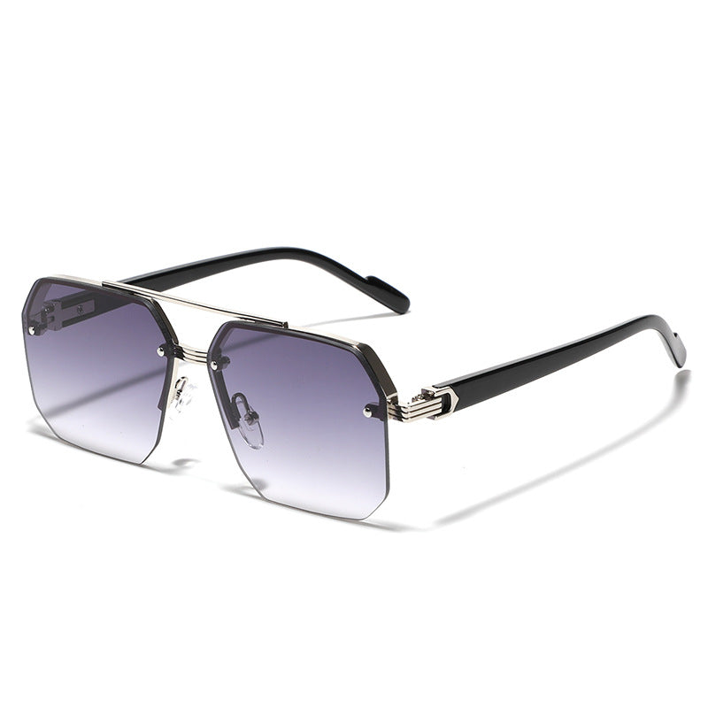 Ladies hexagonal sunglasses with elegant metal frame Stornfield