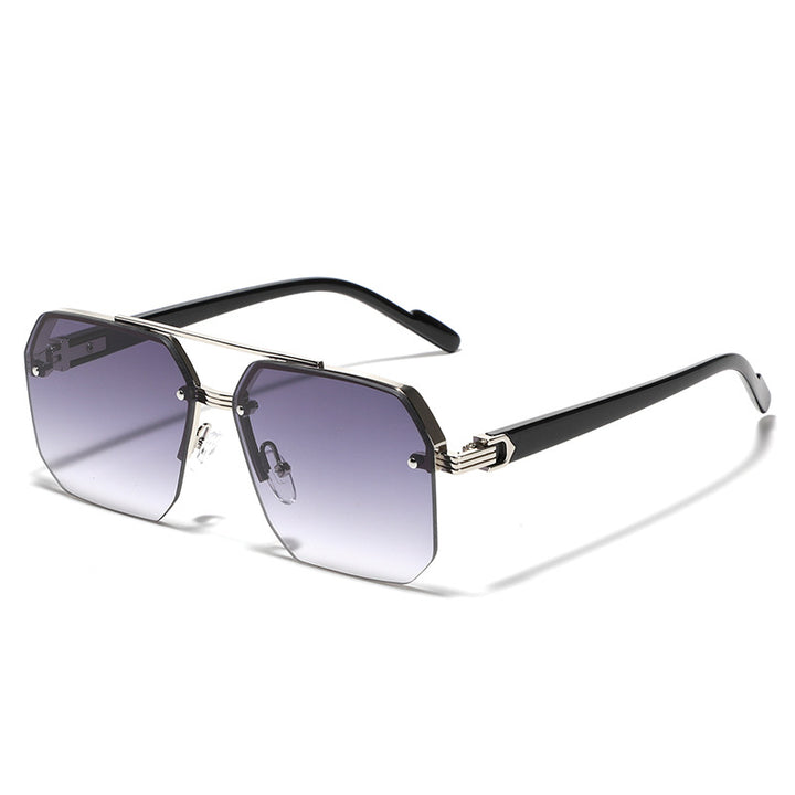 Ladies hexagonal sunglasses with elegant metal frame Stornfield