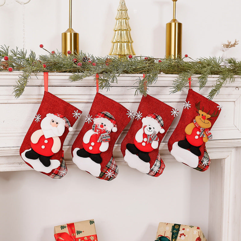 Christmas stocking with reindeer design Stornfield