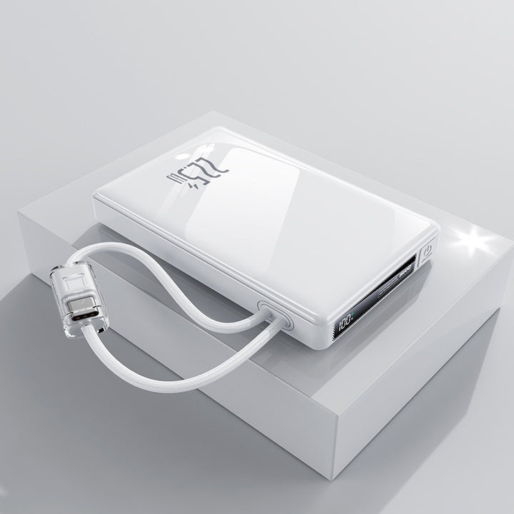 Portable power bank with multifunctional fast charging connector Stornfield