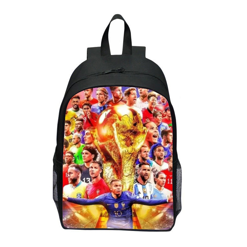 Sporty backpack with Wm trophy design Stornfield