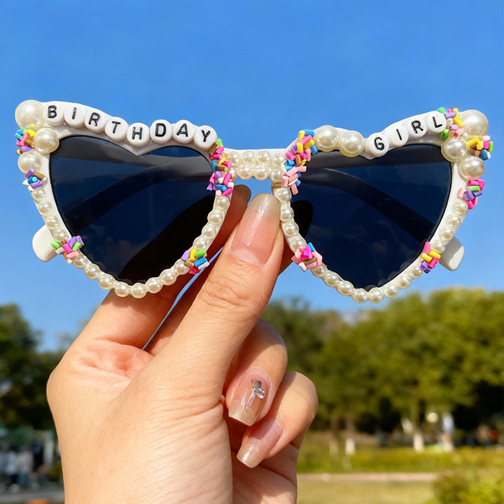 Playful Themed Cat-Eye Sunglasses Stornfield