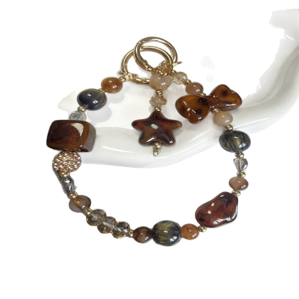 Animal-Themed Beaded Keychain Stornfield