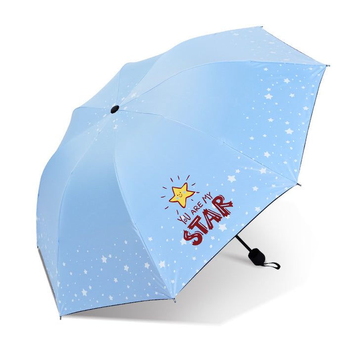Women's Folding Umbrella with Animal Pattern Stornfield