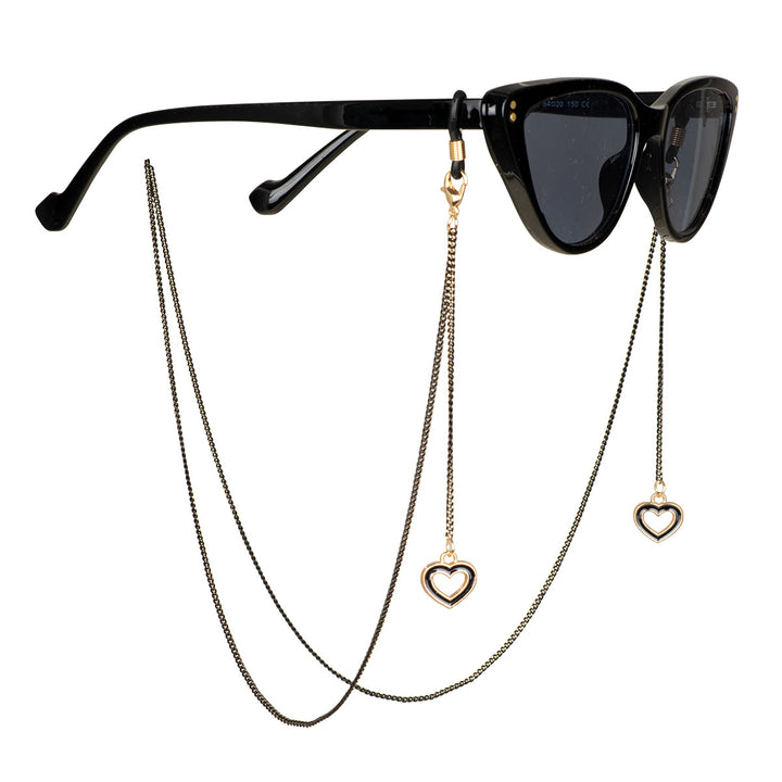 Heart Charm Eyewear Chain Stornfield