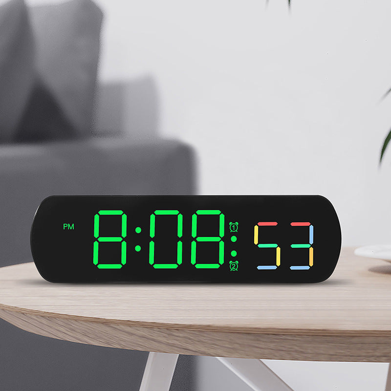Digital Alarm Clock with Large LED Display and Temperature Display Stornfield