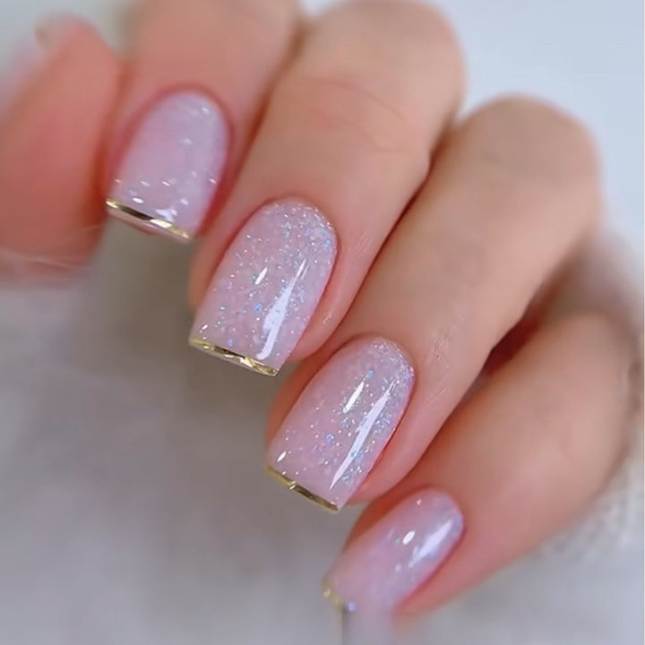 Premium Glitter Ombre Nail Art Extensions Stornfield
