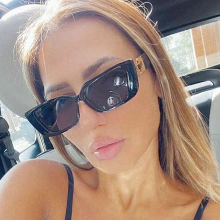 Bold Geometric Frame Sunglasses Stornfield