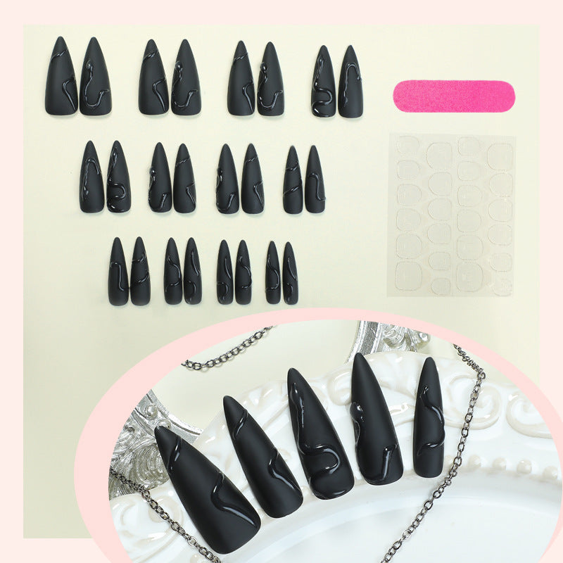 Nail art set with glittering crystal embellishments Stornfield