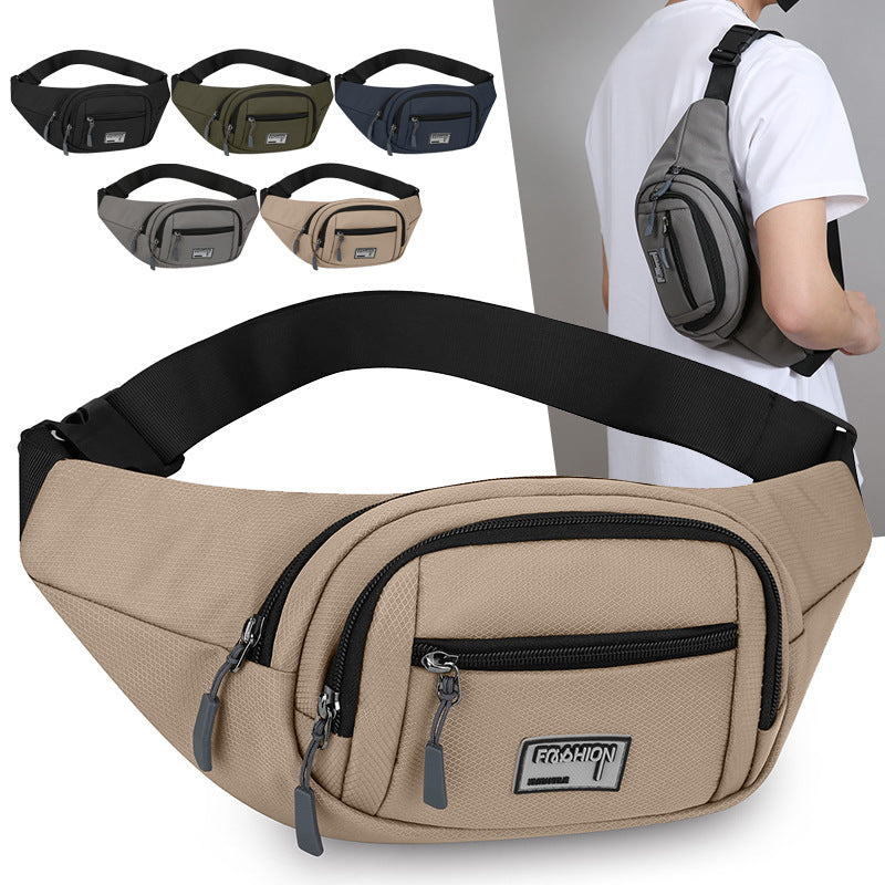 Adjustable Multi-Pocket Fanny Pack