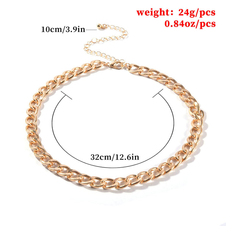Statement Link Chain Necklace Stornfield