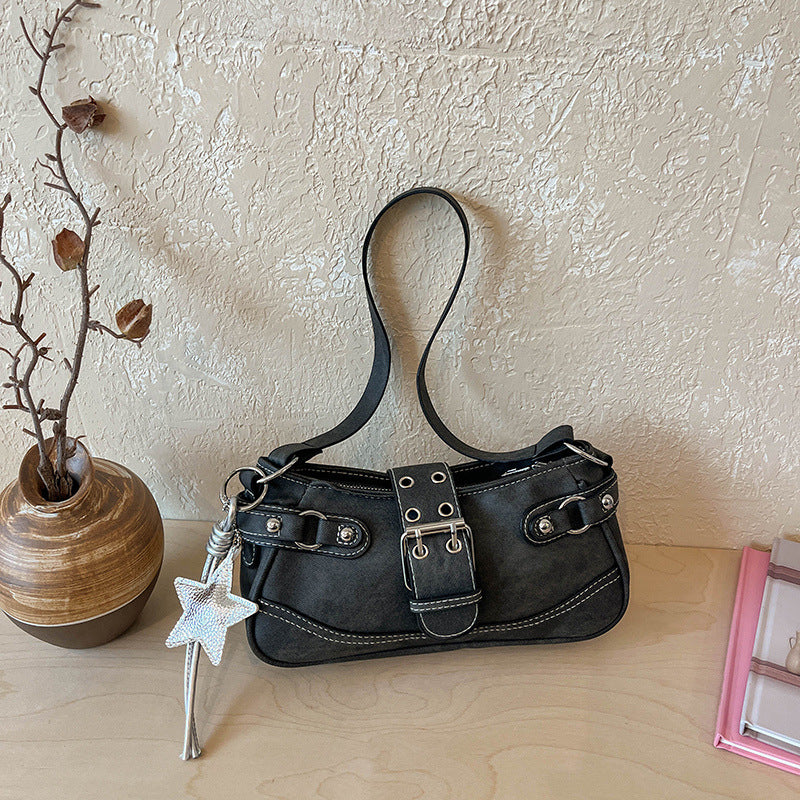 Vintage-Inspired Casual Handbag