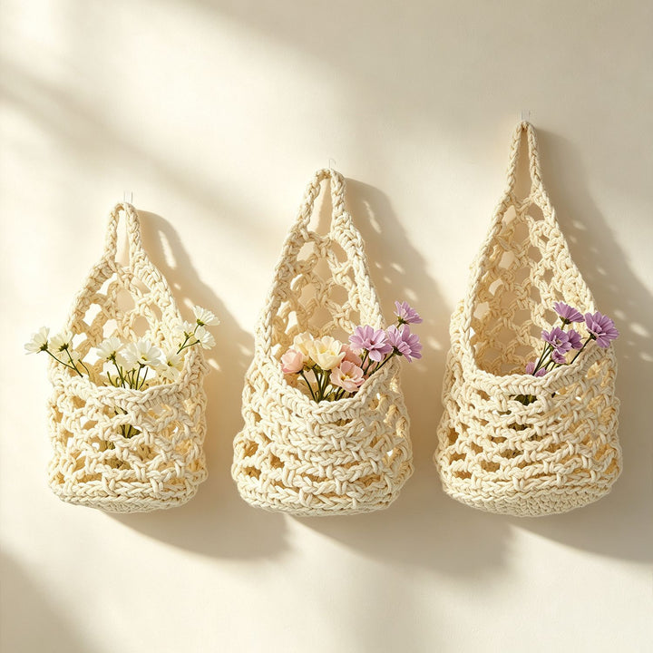 Macrame Flower Basket Stornfield