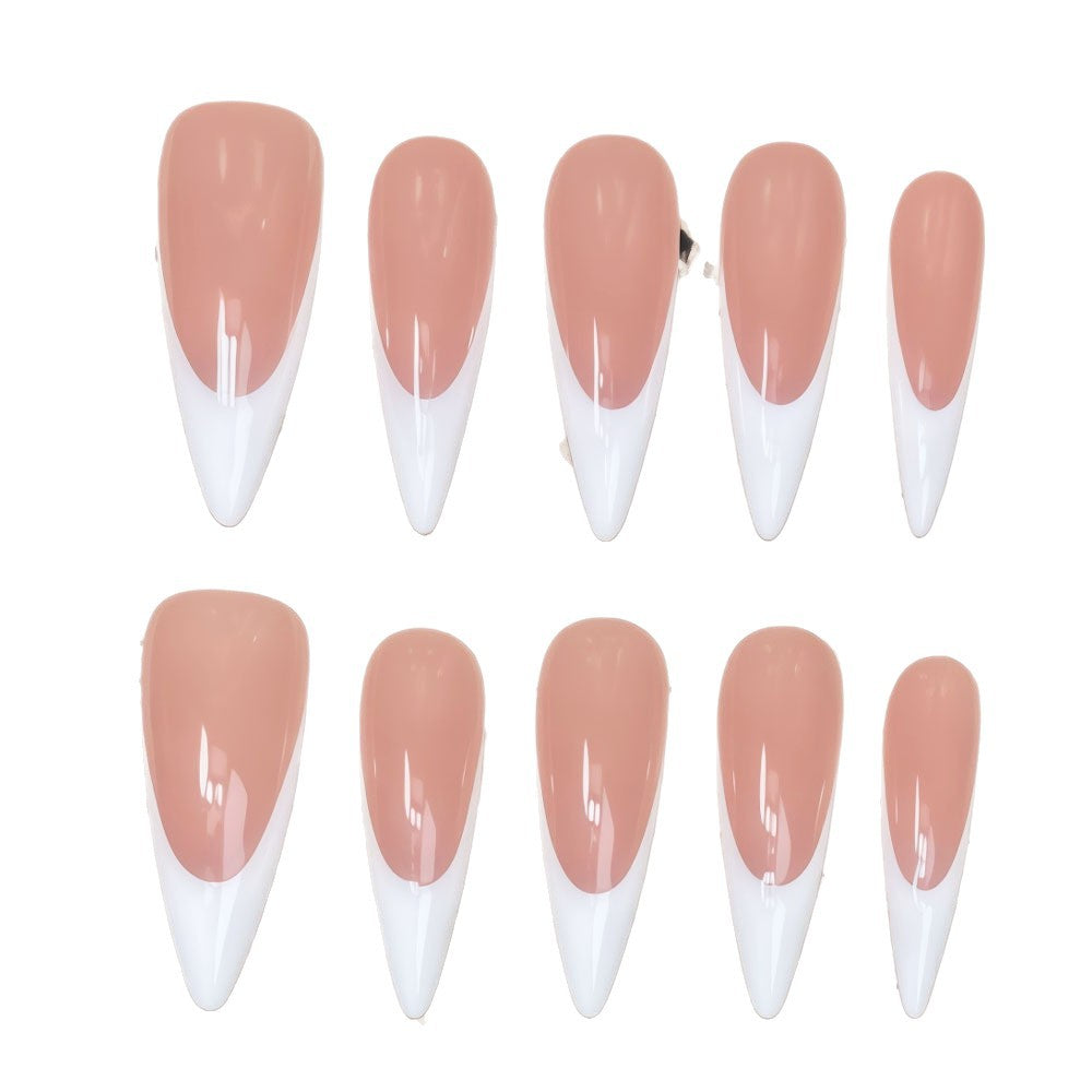 Elegant French Tip Nail Kit