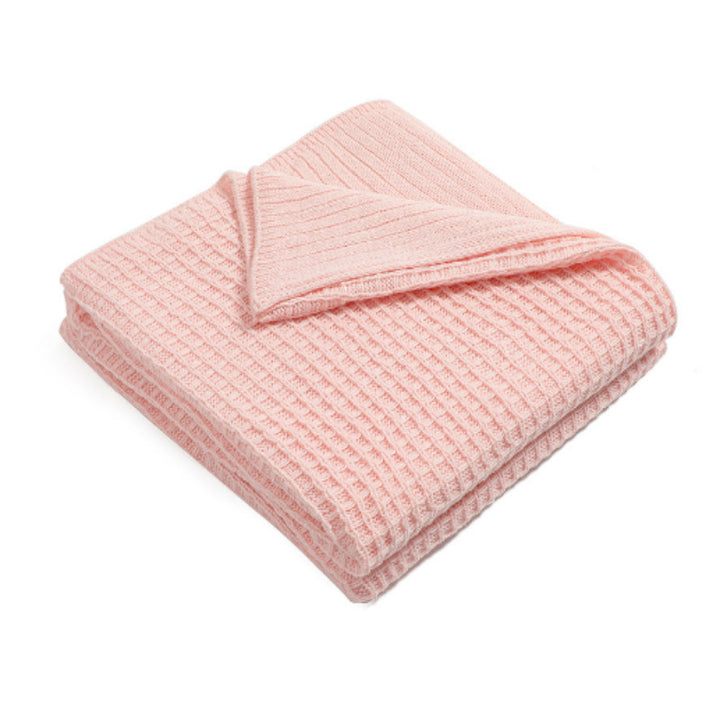 Women knitted throw blanket Stornfield