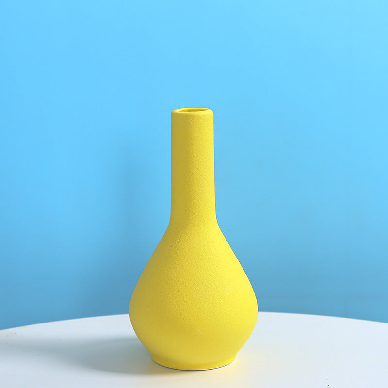 Modern Textured Decorative Ceramic Vase Stornfeild