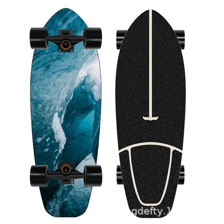 Artistic Lion Design Skateboard Stornfield