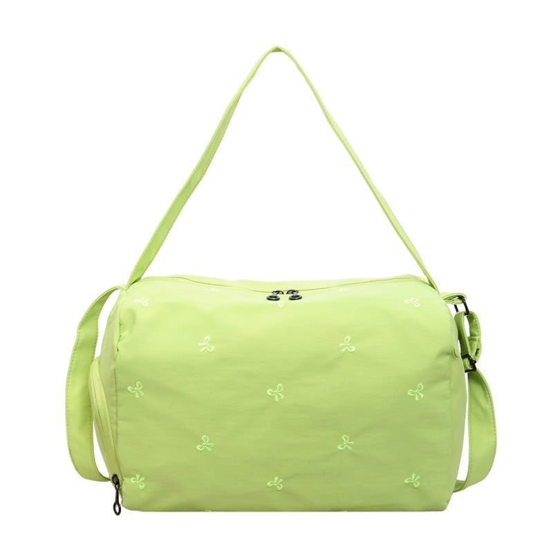 Stylish Embroidered Sports Duffle Bag
