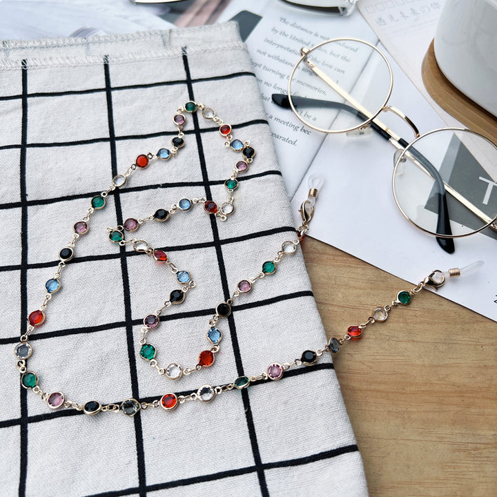 Colorful Gemstone Eyewear Chain Stornfield