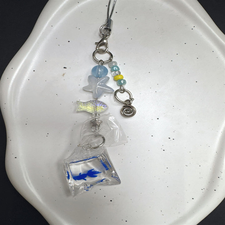 Decorative Sea-Themed Charm Keychain Stornfield