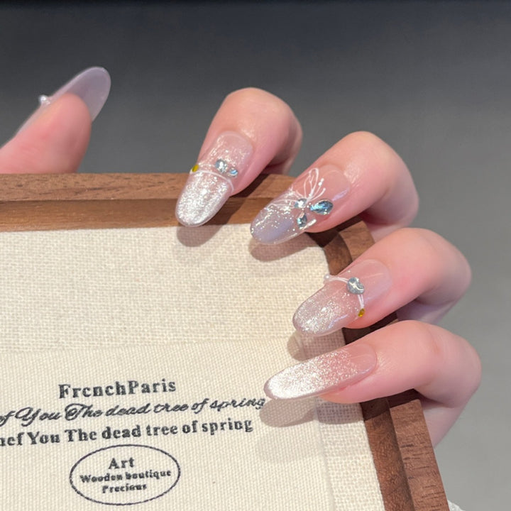 Decorative 3D Embellished Nail Extensions Stornfield
