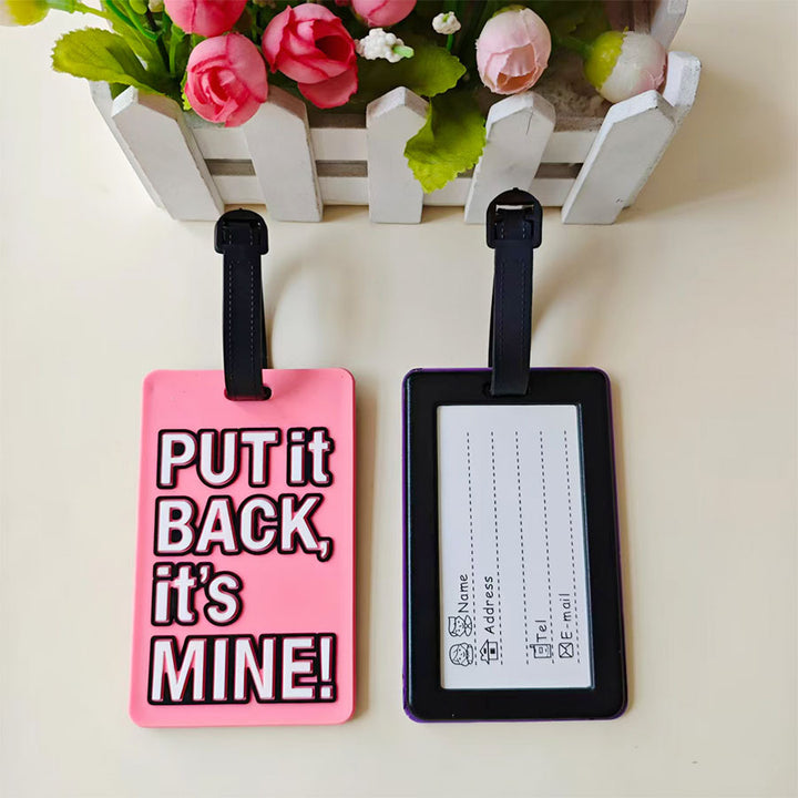 Unisex Playful Statement Luggage Identifier Stornfield